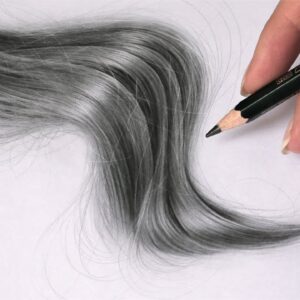 This TIP will bring your drawings to life - Drawing REALISTIC HAIR and Figure Studies.