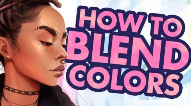 How To BLEND COLORS in Clip Studio Paint