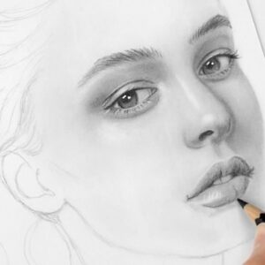 How to draw a face for beginners from sketch to finish | Emmy Kalia
