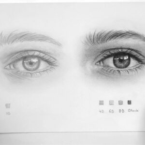How to draw a realistic eye and Why you need darker values! Emmy Kalia
