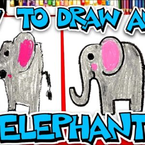 How To Draw An Elephant - Preschool