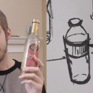 How to Draw Bottles - Drawing for Beginners