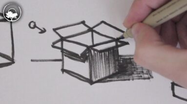 How to Draw Cubes & Boxes - Drawing for Beginners