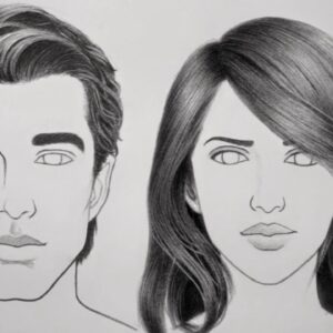 How to Draw Hair: Male & Female - Ultimate Tutorial