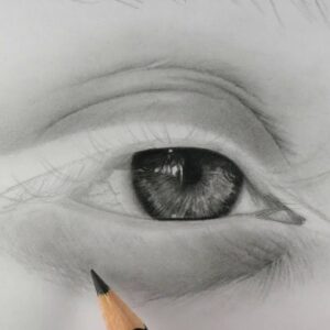 How to Draw Hyper Realistic Eye - Step by Step Tutorial for BEGINNERS