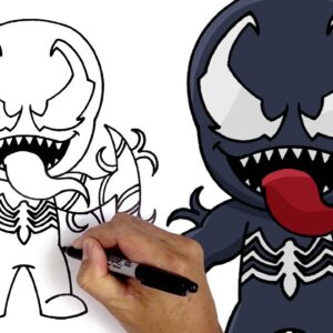 How To Draw Mythic Venom | Fortnite