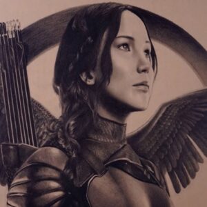 Katniss Everdeen Speed Drawing