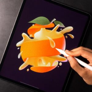 Orange Juice | Illustration with Procreate