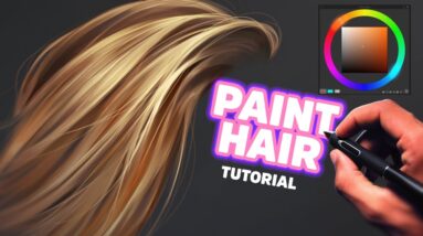 Paint Hair like a Pro (Digital Painting)
