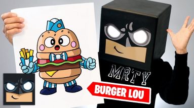 How To Draw Burger Lou | Brawl Stars
