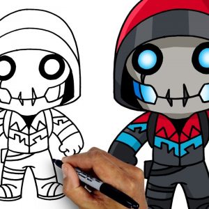 How To Draw Bonehead | Fortnite