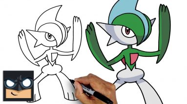 How To Draw Gallade | Pokemon