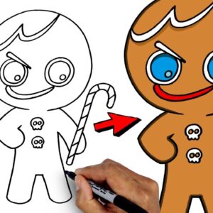 How To Draw GingerBrave | Cookie Run Kingdom