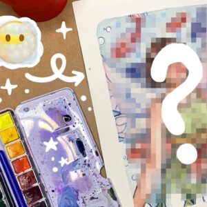 Making a Painting from your Emojis // 🎏 😶‍🌫️ 🧚🏼