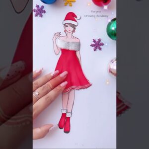 Christmas costume wear  || 2 Christmas Party Outfit  #Shorts