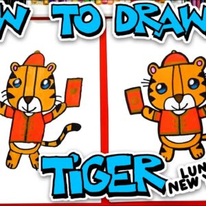 How To Draw A Lunar New Year Tiger