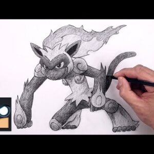 How To Draw Infernape | Pokemon Sketch Tutorial (Step by Step)