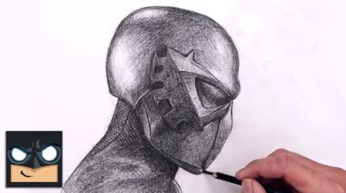 How To Draw Spider Man 2099 - Step by Step Drawing Tutorial