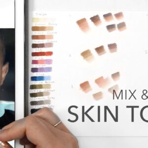 How to Mix & Match Skin Tones with Colored Pencils