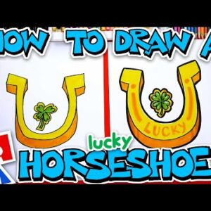 How To Draw A Lucky Horseshoe