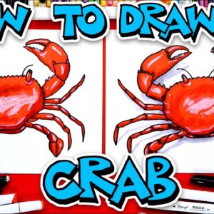 How To Draw A Realistic Crab