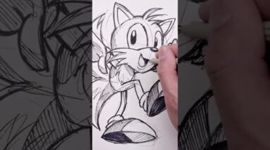 Drawing Tails 🙀 sketchbook #shorts