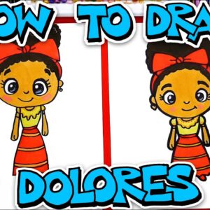 How To Draw Dolores From Encanto