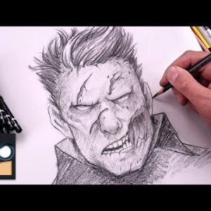 How To Draw Zombie Doctor Strange 🔥 Pencil Art Sketch Tutorial