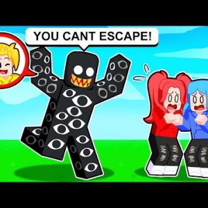 I Scared My Twin Sisters When They're ALONE in Bedwars.. (Roblox Bedwars)