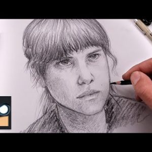 How To Draw Eleven | Stranger Things Season 4 Sketch Tutorial