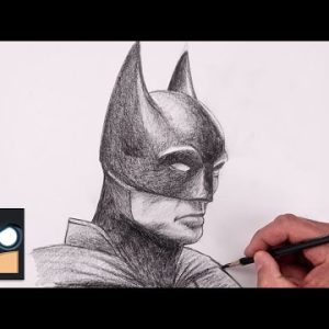 How To Draw Batman | Sketch Art Lesson (Step by Step)