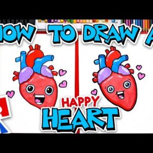 How To Draw A Happy Heart