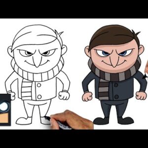 How To Draw Gru | Rise of Minions