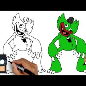 How To Draw Silly Billy | Poppy Playtime Draw & Color