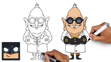 How To Draw Dr.Nefario | YouTube Studio Art Tutorial