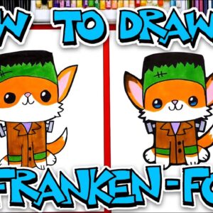 How To Draw A Franken-Fox For Halloween