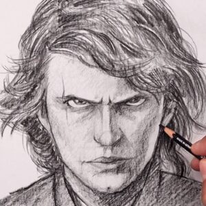 How To Draw Anakin Skywalker | Star Wars Sketch Tutorial