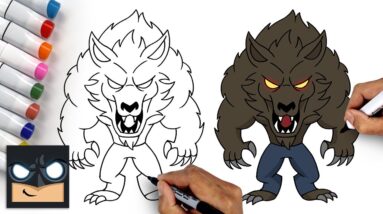 Werewolf By Night | How To Draw Werewolf Tutorial