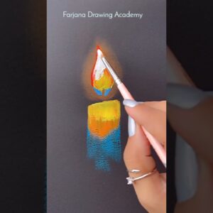 Candlelight painting  #painting  #creativeart  #satisfying