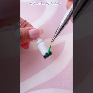 The smallest bottle painting || Bottle art  #painting  #CreativeArt #Satisfying