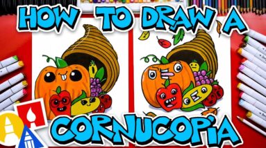 How To Draw A Funny Cornucopia