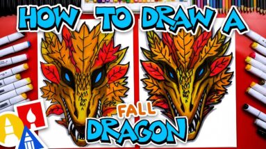 How To Draw An Autumn Dragon - Advanced