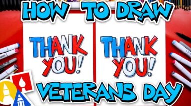 How To Draw Thank You For Veterans Day