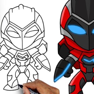 How To Draw Iron Heart | Black Panther 2