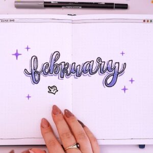 February Bullet Journal Spreads ✦ Plan With Me!