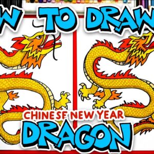 How To Draw A Chinese New Year Dragon - Advanced