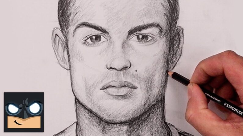 How To Draw Cristiano Ronaldo | Sketch Tutorial