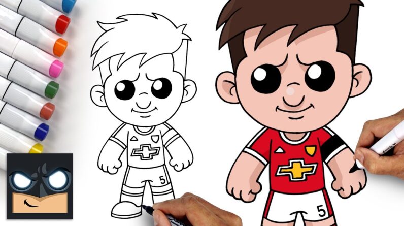 How To Draw Harry Maguire | Manchester United
