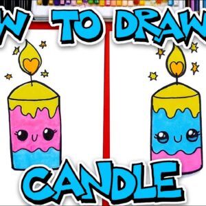 How To Draw A Funny Candle