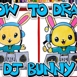 How To Draw DJ Bunny